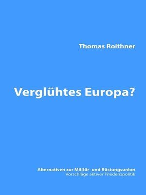 cover image of Verglühtes Europa?